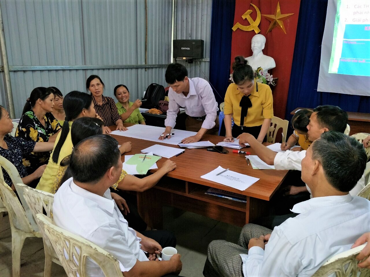 Các nhóm thảo luận tại Hội nghị